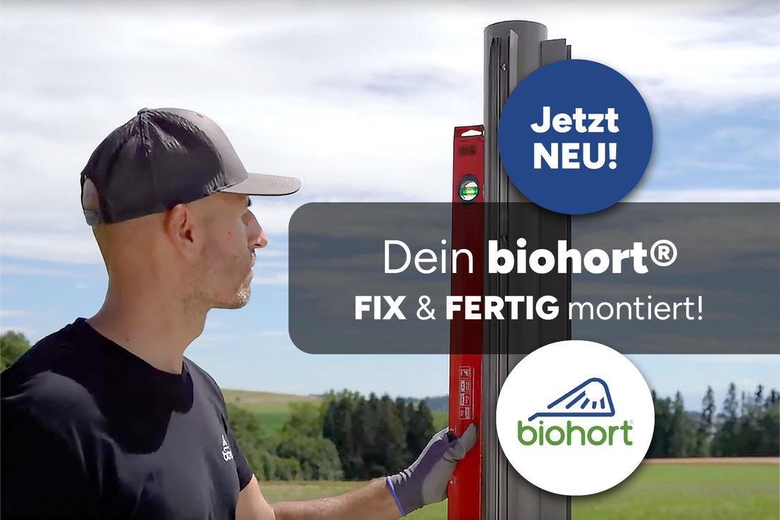 Montage-Service für Biohort: So easy kann dein Gartenprojekt starten!