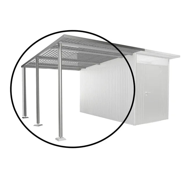 Toit latéral Gr. L pour abri de jardin AvantGarde