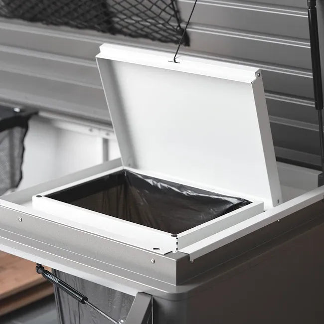 Rubbish bag holder for HighBoard