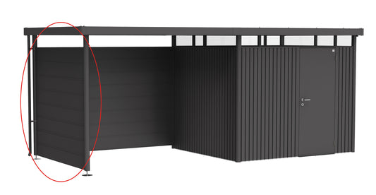 Seitenwand für Seitendach zu Gerätehaus HighLine - Elements4me
