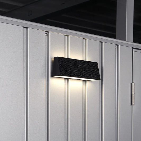 Lampe solaire pour abri de jardin et armoire de rangement