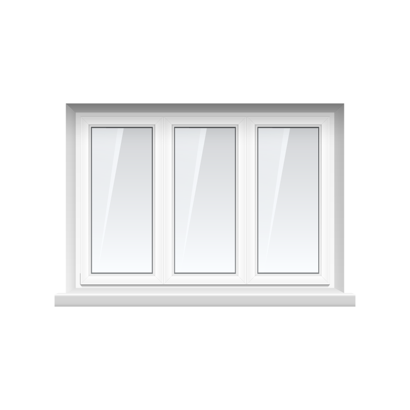 Fenster - Kunststoff - Dreiteilig - Elements4me