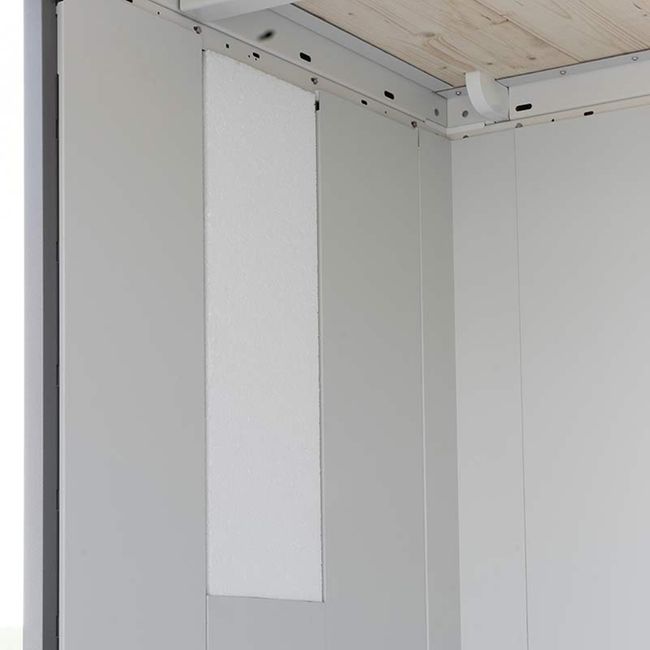Isolierung Gerätehaus Neo