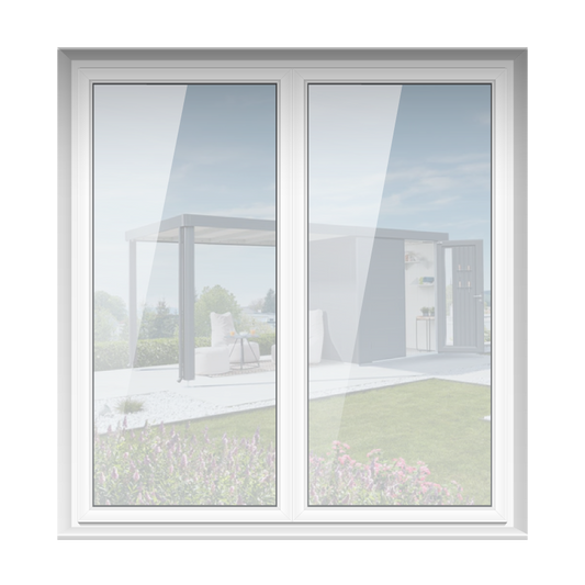 Porte-fenêtre - PVC - Deux parties