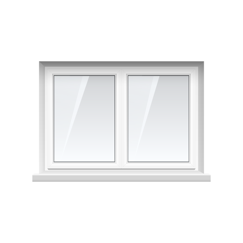 Fenster - Kunststoff - Zweiteilig - Elements4me