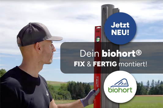 Montage-Service für Biohort: So easy kann dein Gartenprojekt starten!