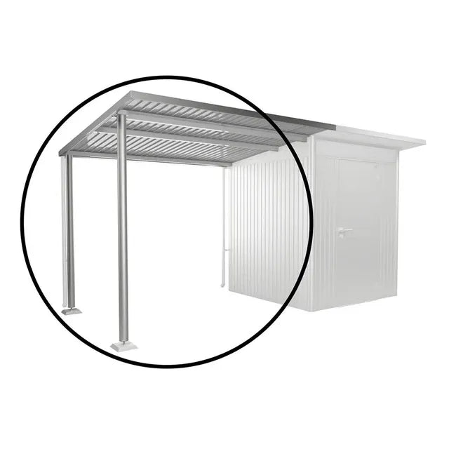 Toit latéral Gr. L pour abri de jardin AvantGarde