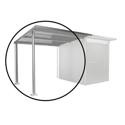 Toit latéral Gr. L pour abri de jardin AvantGarde