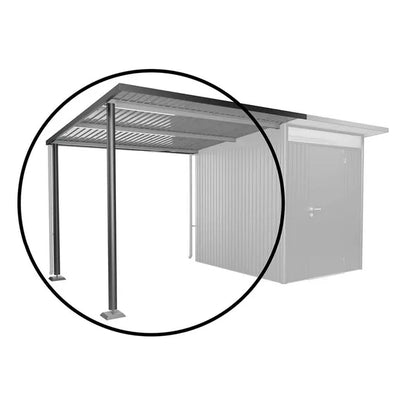 Toit latéral Gr. L pour abri de jardin AvantGarde