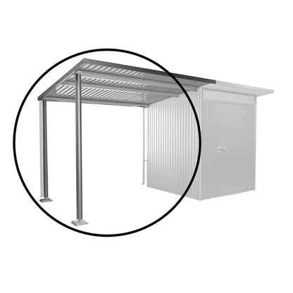 Toit latéral Gr. L pour abri de jardin AvantGarde