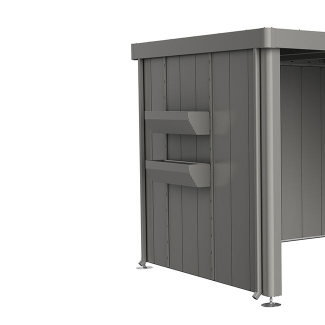 FloraBoard zu Seitendach Gerätehaus Neo