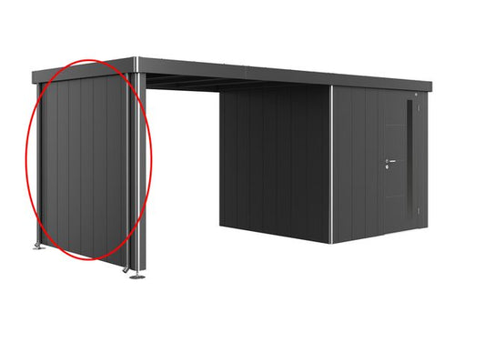 Seitenwand für Seitendach zu Gerätehaus Neo Gr. 4A/4B/4C/4D