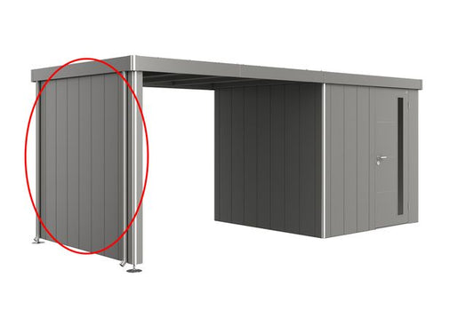 Seitenwand für Seitendach zu Gerätehaus Neo Gr. 3A/3B/3C/3D
