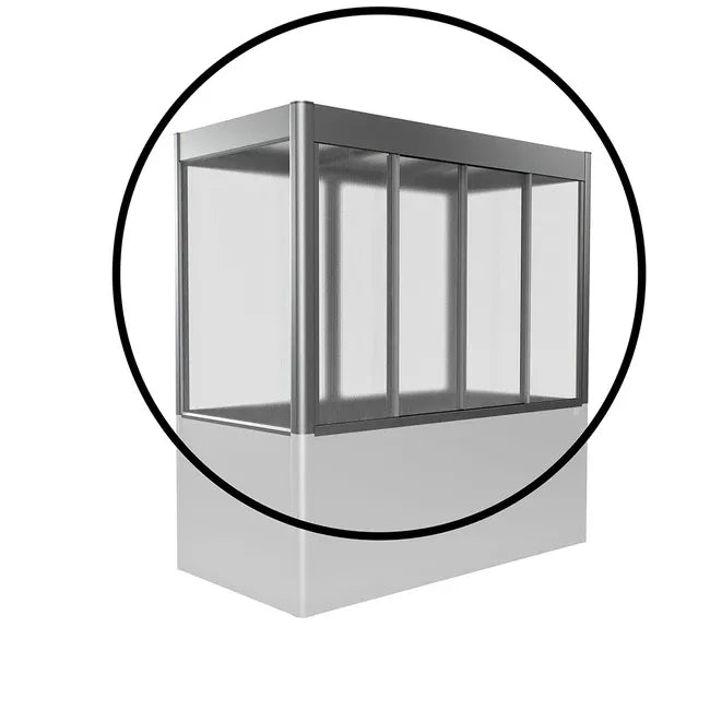 Gewächshausopbau Florentina fir Héichbeet