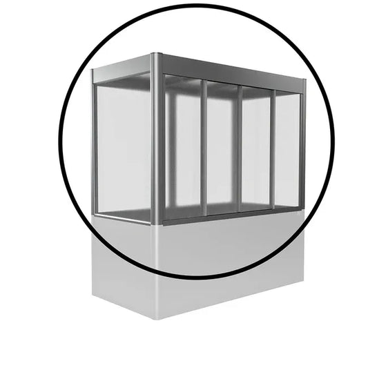 Gewächshausaufsatz Florentina zu Hochbeet