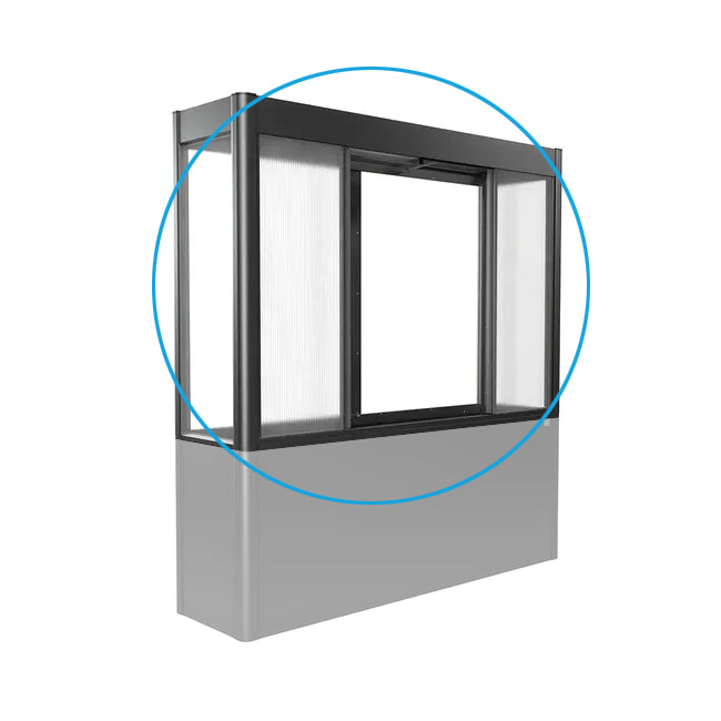 Gewächshausopbau Florentina fir Héichbeet