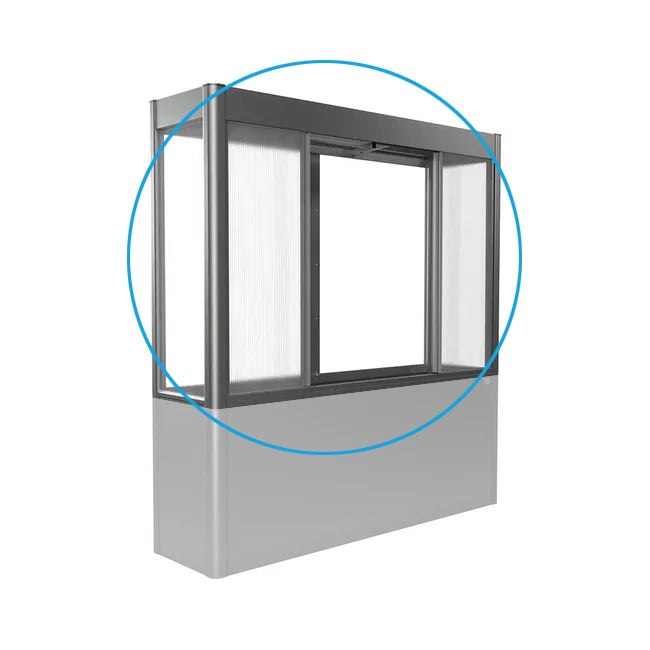 Gewächshausopbau Florentina fir Héichbeet