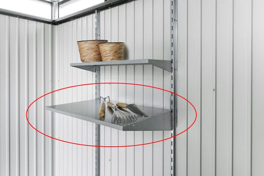 Regalboden tief Gerätehaus Neo, Alex Duo